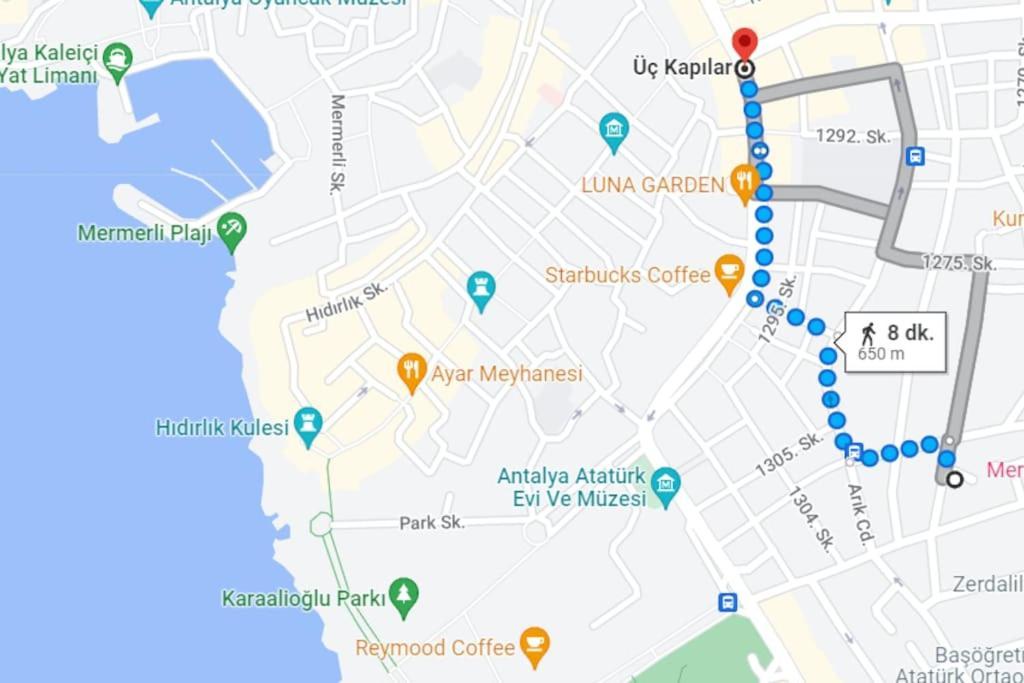 Aether Flats No7,Old Town, Beach, Central, Netflix Antalya Bagian luar foto
